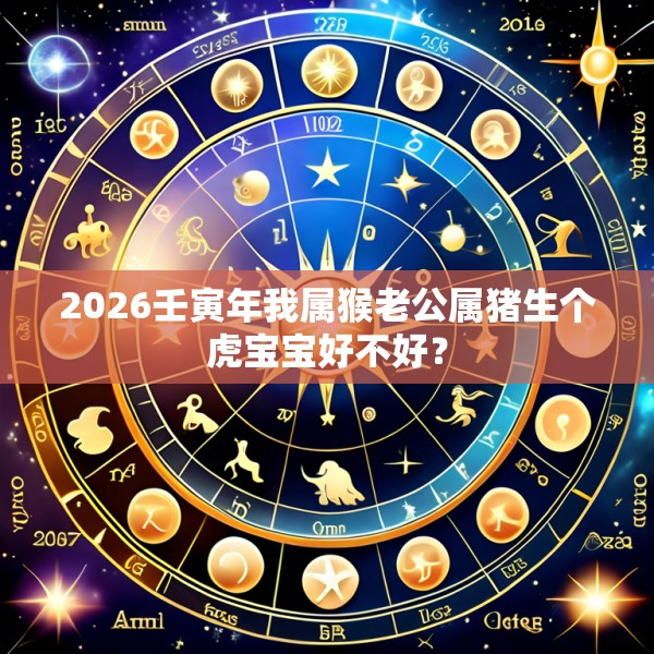 2026壬寅年我属猴老公属猪生个虎宝宝好不好？
