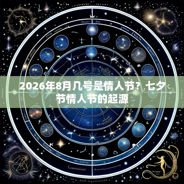 2026年8月几号是情人节？七夕节情人节的起源