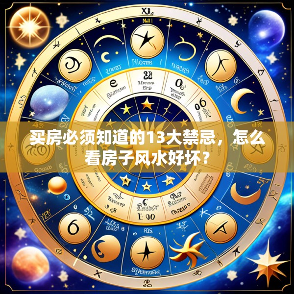买房必须知道的13大禁忌，怎么看房子风水好坏？