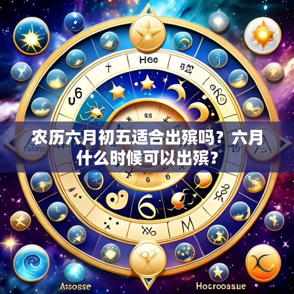 农历六月初五适合出殡吗？六月什么时候可以出殡？