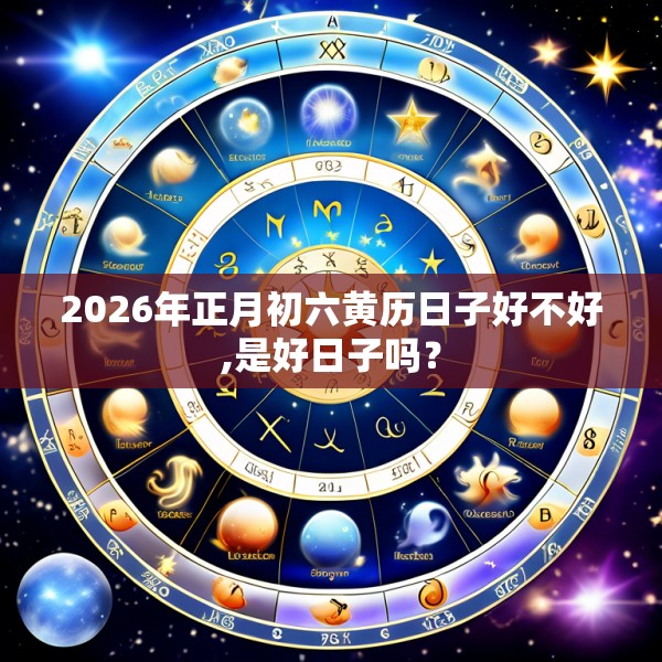 2026年正月初六黄历日子好不好,是好日子吗？
