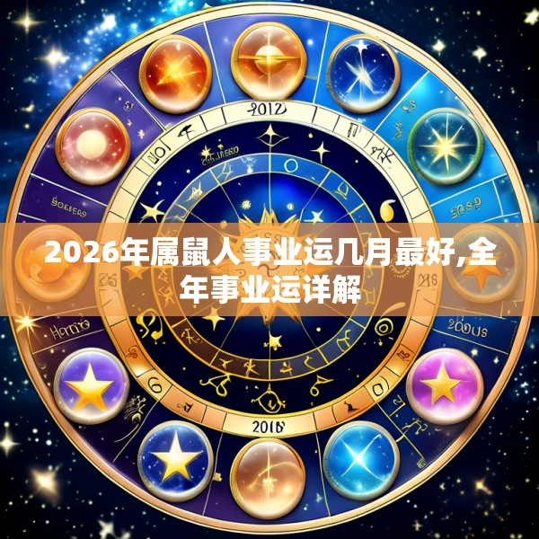 2026年属鼠人事业运几月最好,全年事业运详解