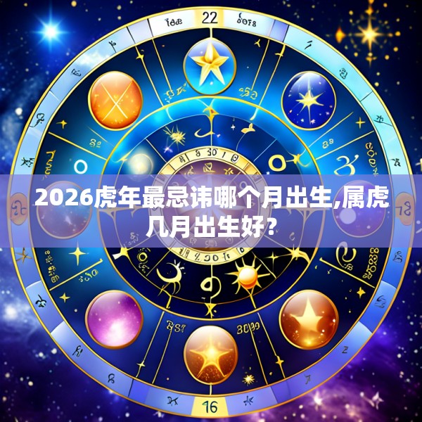 2026虎年最忌讳哪个月出生,属虎几月出生好？
