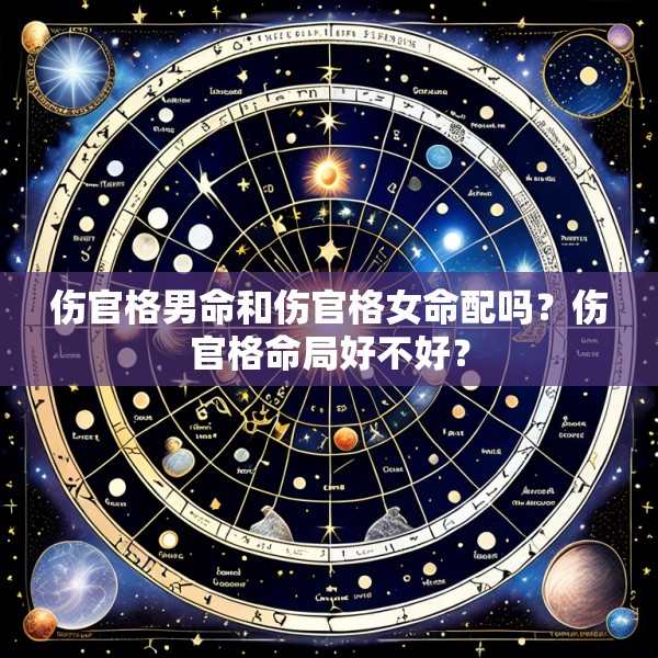 伤官格男命和伤官格女命配吗?伤官格命局好不好?