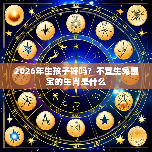 2026年生孩子好吗？不宜生兔宝宝的生肖是什么