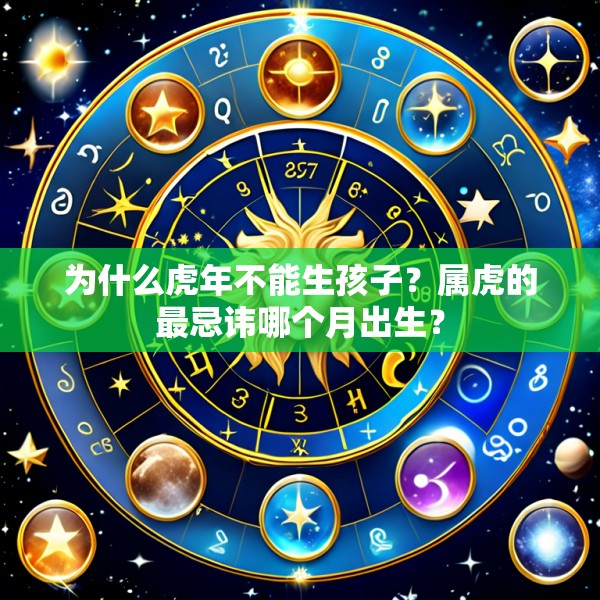 为什么虎年不能生孩子?属虎的最忌讳哪个月出生?