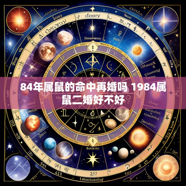 84年属鼠的命中再婚吗 1984属鼠二婚好不好