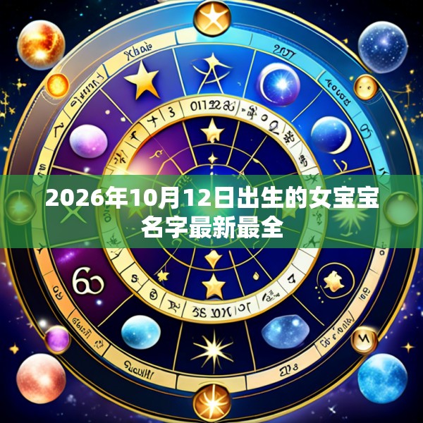 2026年10月12日出生的女宝宝名字最新最全