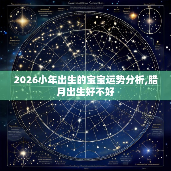 2026小年出生的宝宝运势分析,腊月出生好不好