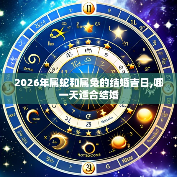 2026年属蛇和属兔的结婚吉日,哪一天适合结婚