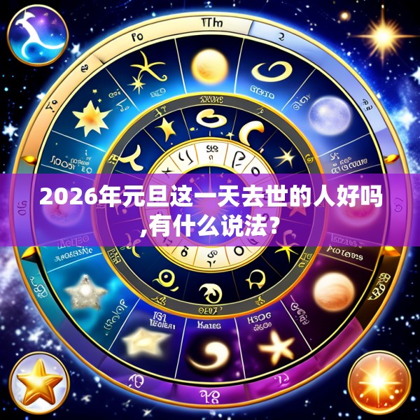 2026年元旦这一天去世的人好吗,有什么说法？