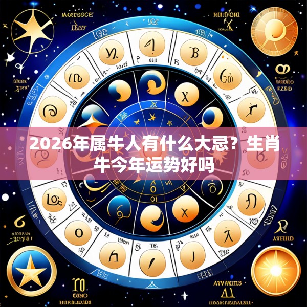 2026年属牛人有什么大忌？生肖牛今年运势好吗
