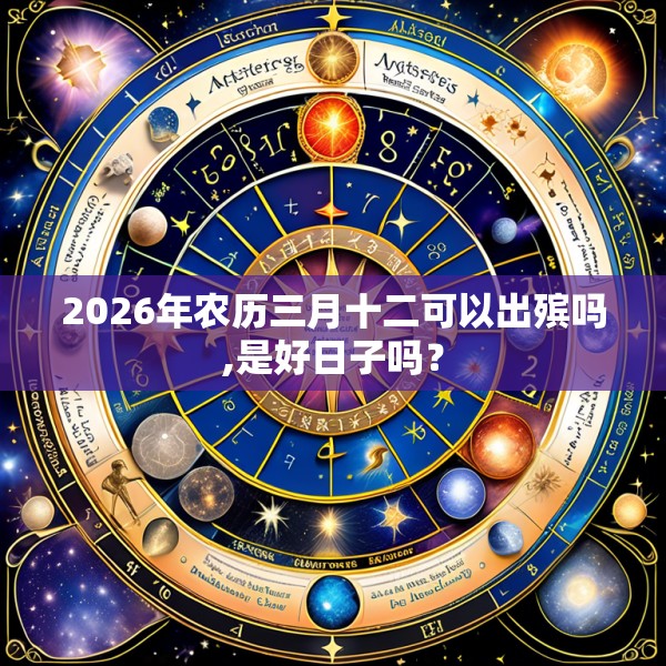 2026年农历三月十二可以出殡吗,是好日子吗？