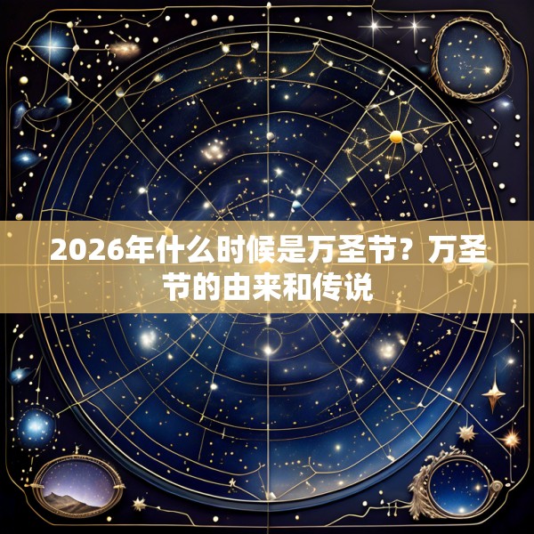 2026年什么时候是万圣节？万圣节的由来和传说