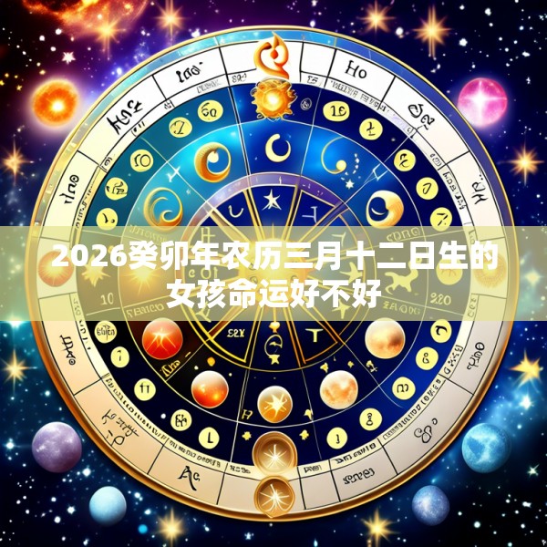 2026癸卯年农历三月十二日生的女孩命运好不好