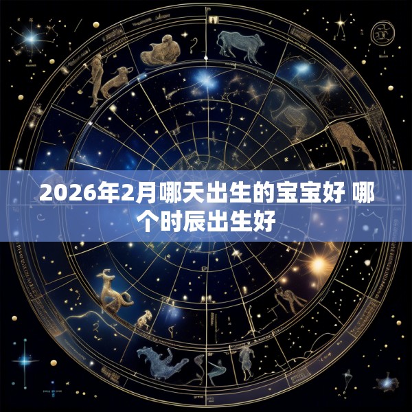 2026年2月哪天出生的宝宝好 哪个时辰出生好