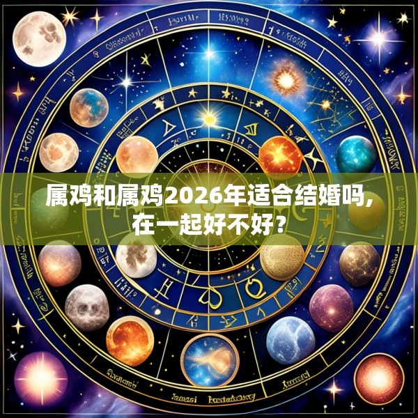 属鸡和属鸡2026年适合结婚吗,在一起好不好？
