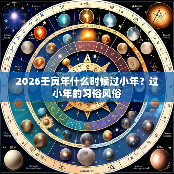 2026壬寅年什么时候过小年?过小年的习俗风俗