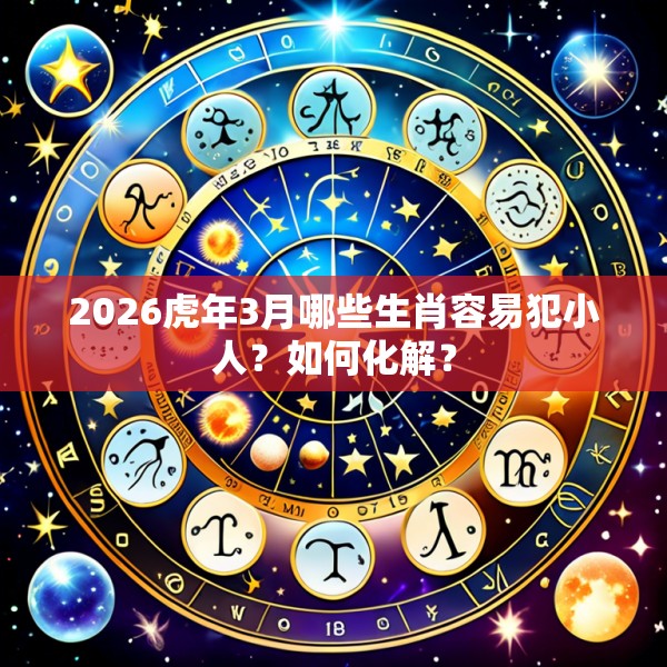 2026虎年3月哪些生肖容易犯小人?如何化解?