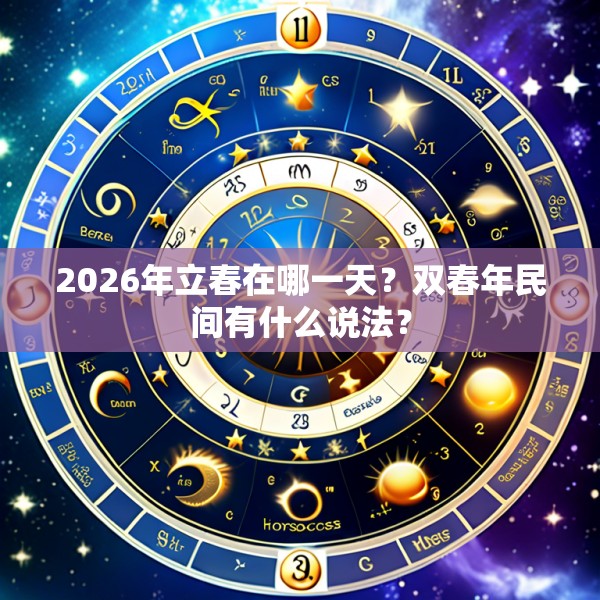 2026年立春在哪一天?双春年民间有什么说法?