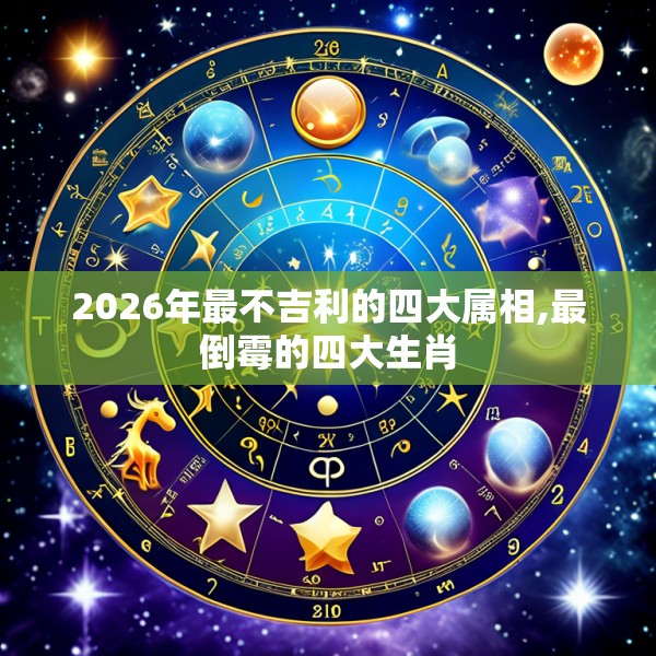 2026年最不吉利的四大属相,最倒霉的四大生肖