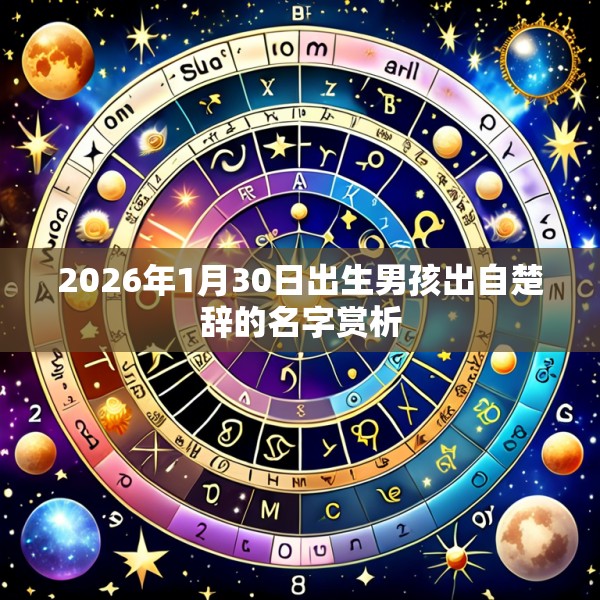 2026年1月30日出生男孩出自楚辞的名字赏析