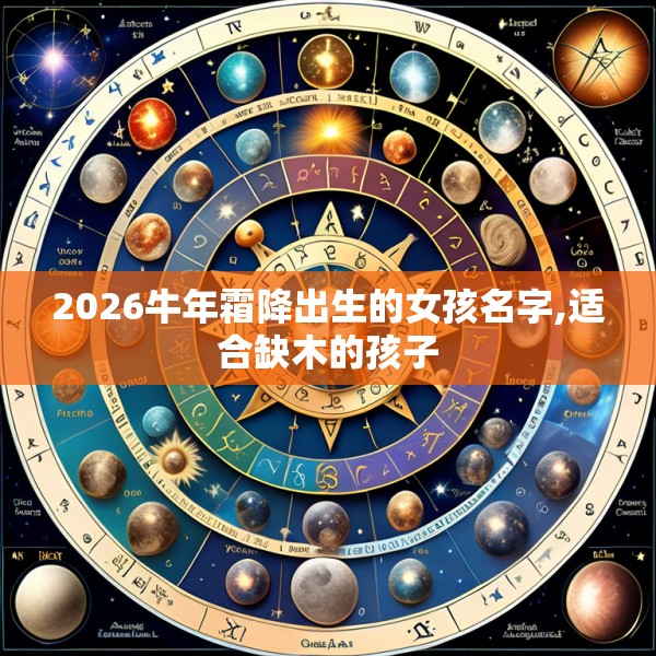 2026牛年霜降出生的女孩名字,适合缺木的孩子