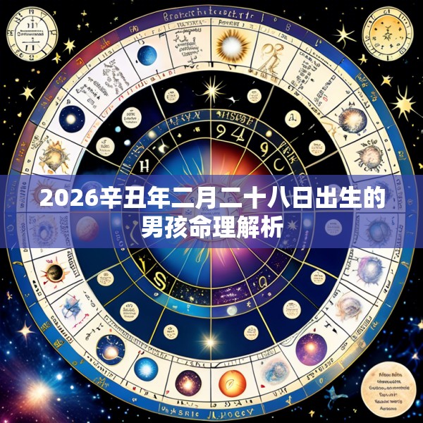2026辛丑年二月二十八日出生的男孩命理解析