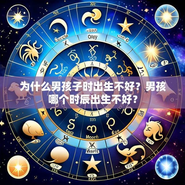为什么男孩子时出生不好？男孩哪个时辰出生不好？