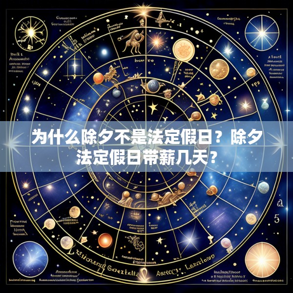 为什么除夕不是法定假日?除夕法定假日带薪几天?