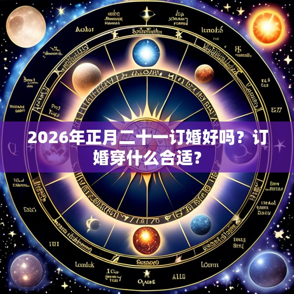 2026年正月二十一订婚好吗?订婚穿什么合适?