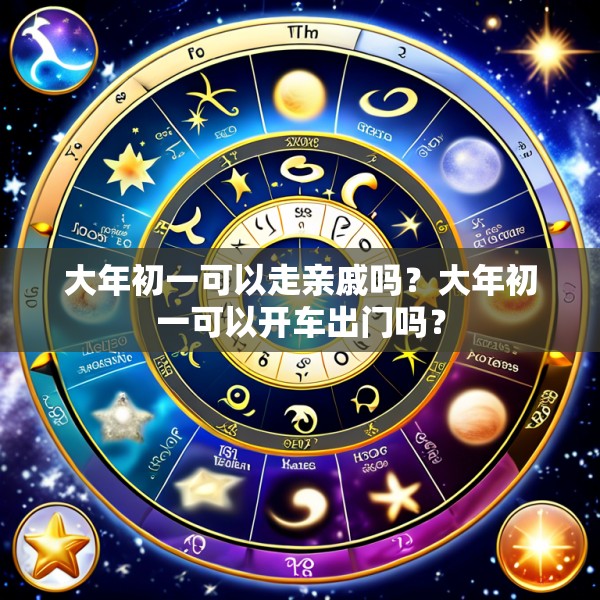 大年初一可以走亲戚吗?大年初一可以开车出门吗?