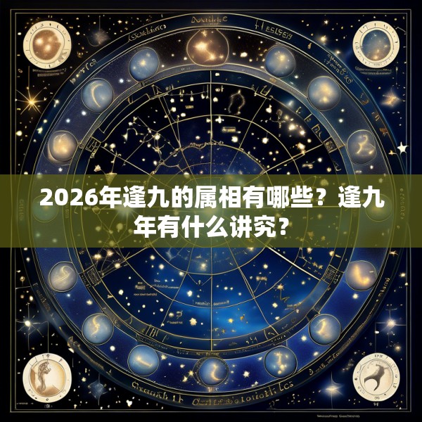 2026年逢九的属相有哪些？逢九年有什么讲究？