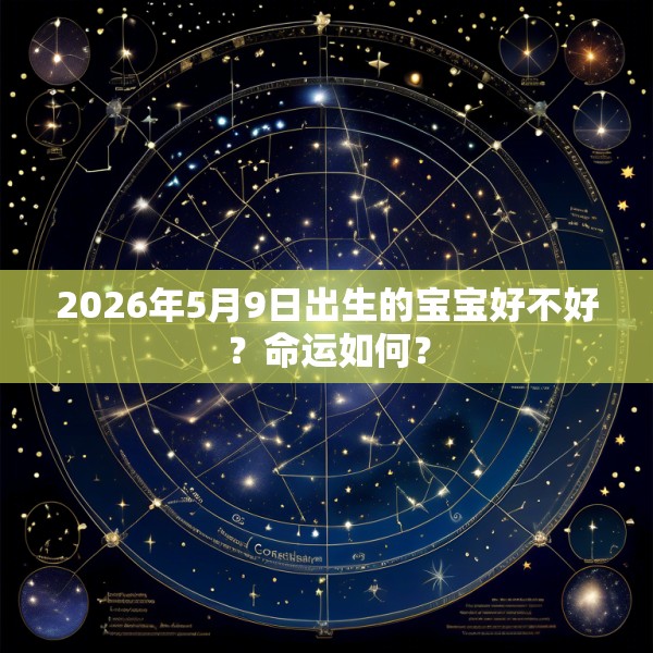 2026年5月9日出生的宝宝好不好?命运如何?
