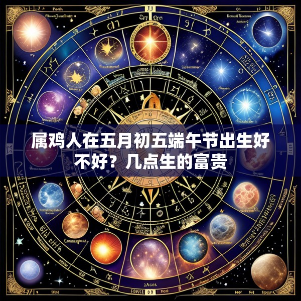 属鸡人在五月初五端午节出生好不好?几点生的富贵