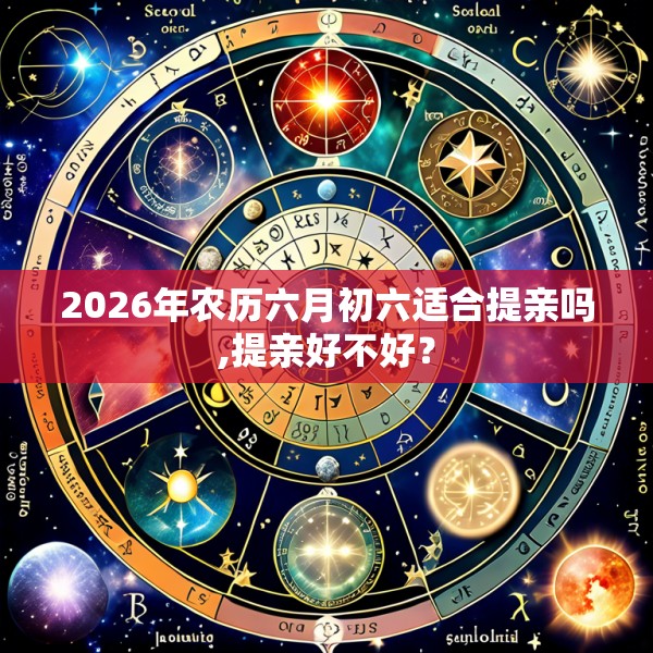 2026年农历六月初六适合提亲吗,提亲好不好？