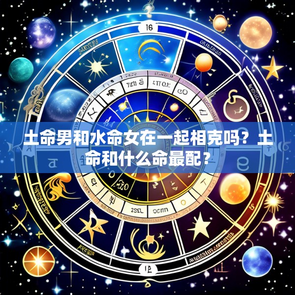土命男和水命女在一起相克吗?土命和什么命最配?