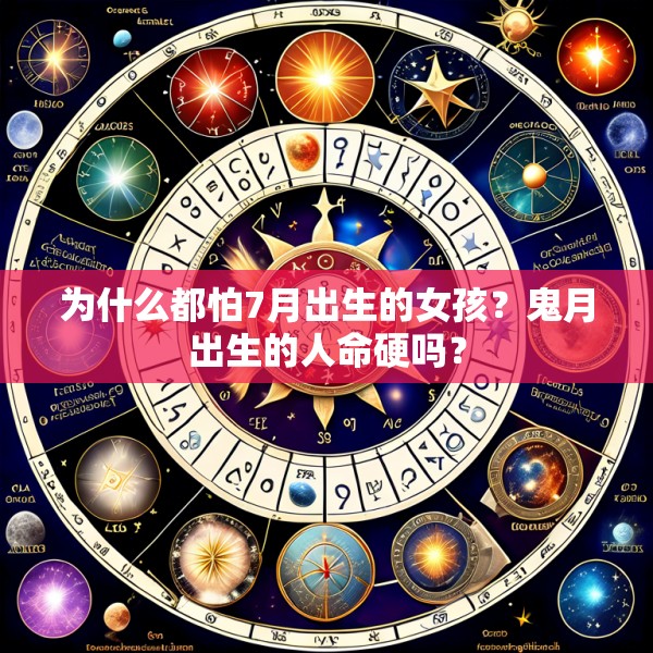 为什么都怕7月出生的女孩？鬼月出生的人命硬吗？