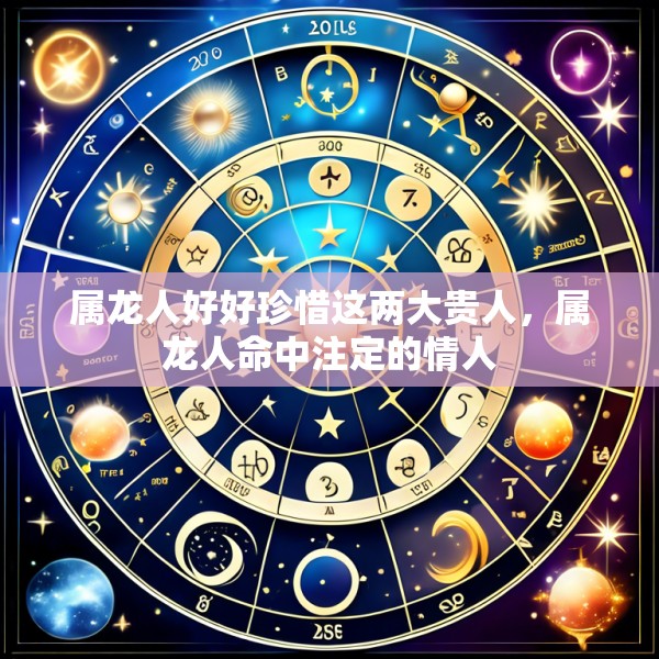 属龙人好好珍惜这两大贵人,属龙人命中注定的情人