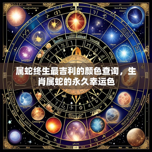 属蛇终生最吉利的颜色查询，生肖属蛇的永久幸运色