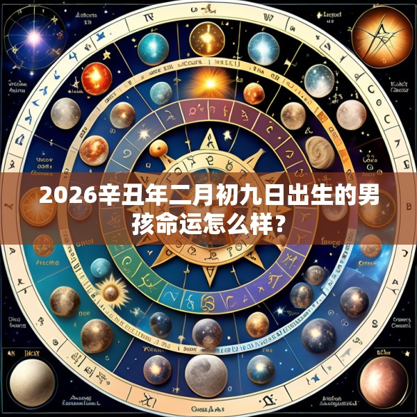 2026辛丑年二月初九日出生的男孩命运怎么样?