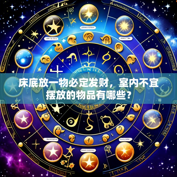 床底放一物必定发财,室内不宜摆放的物品有哪些?