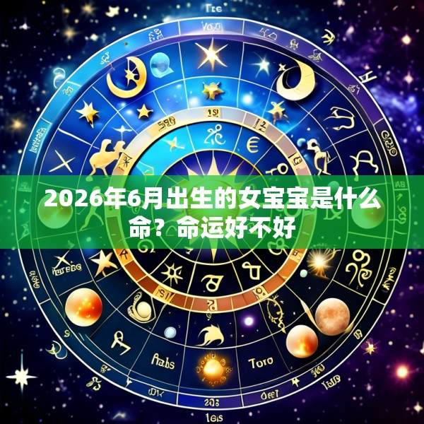 2026年6月出生的女宝宝是什么命?命运好不好