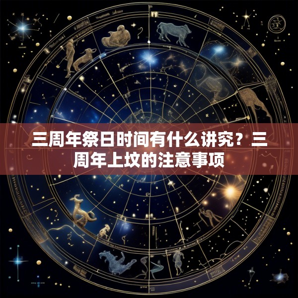 三周年祭日时间有什么讲究？三周年上坟的注意事项