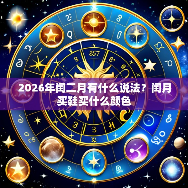 2026年闰二月有什么说法？闰月买鞋买什么颜色
