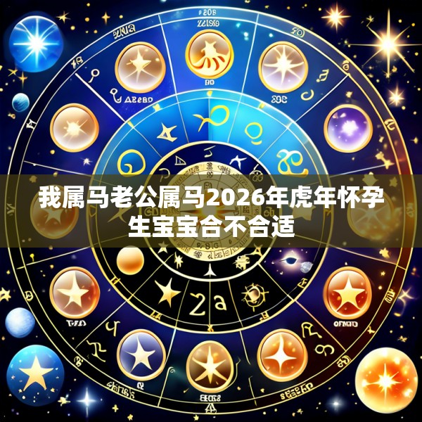 我属马老公属马2026年虎年怀孕生宝宝合不合适