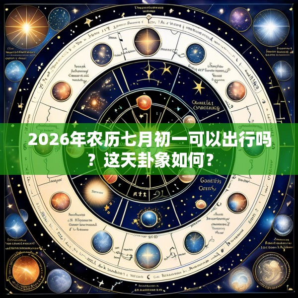 2026年农历七月初一可以出行吗?这天卦象如何?
