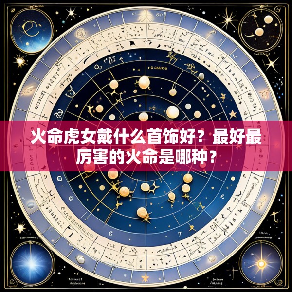 火命虎女戴什么首饰好?最好最厉害的火命是哪种?