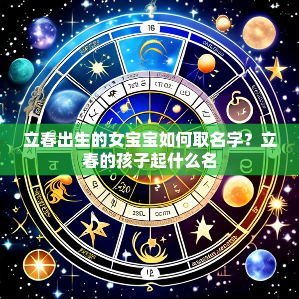 立春出生的女宝宝如何取名字？立春的孩子起什么名