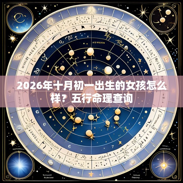 2026年十月初一出生的女孩怎么样?五行命理查询